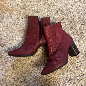 Red boots